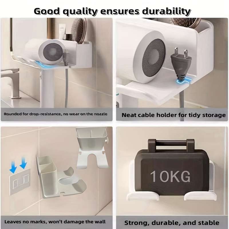 Bathroom Storage Rack Color White