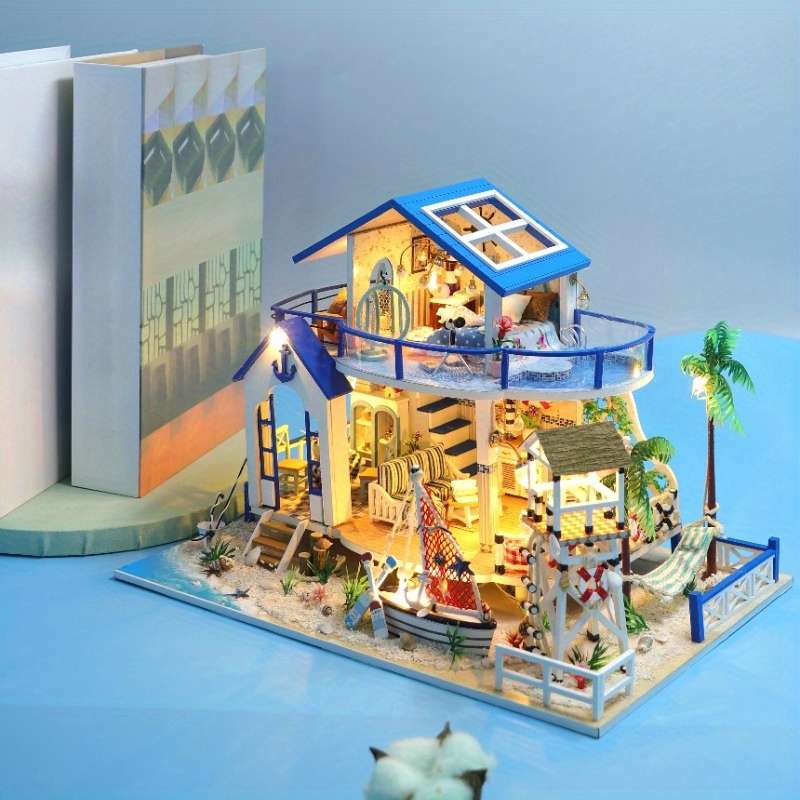 3D Building Model Puzzle Set Model 13844