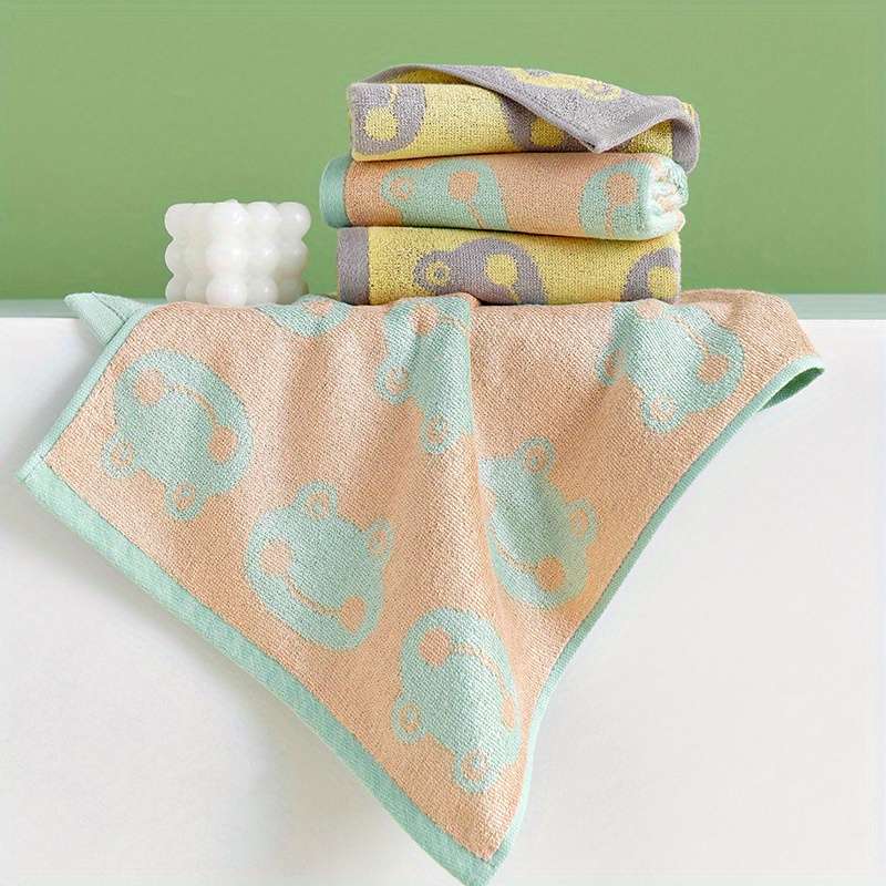 Towel Color Orange  Yellow Quantity2Pcs