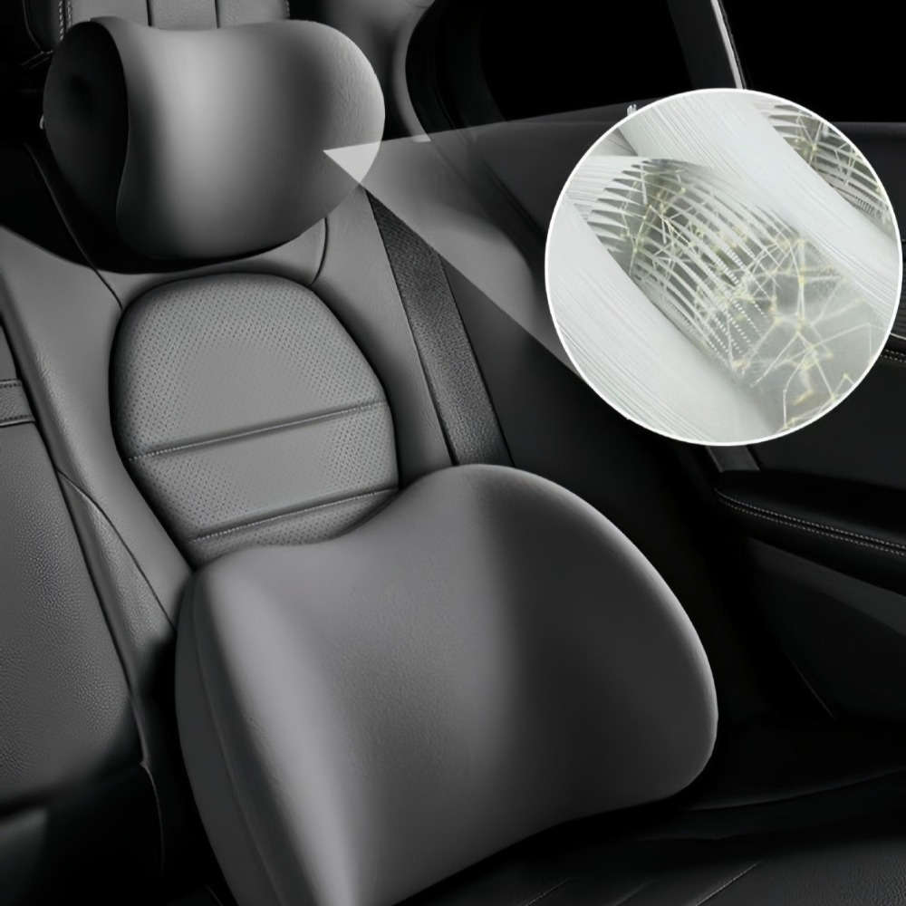 Car Seat Cushion Color Grey Quantity2 Piece Set