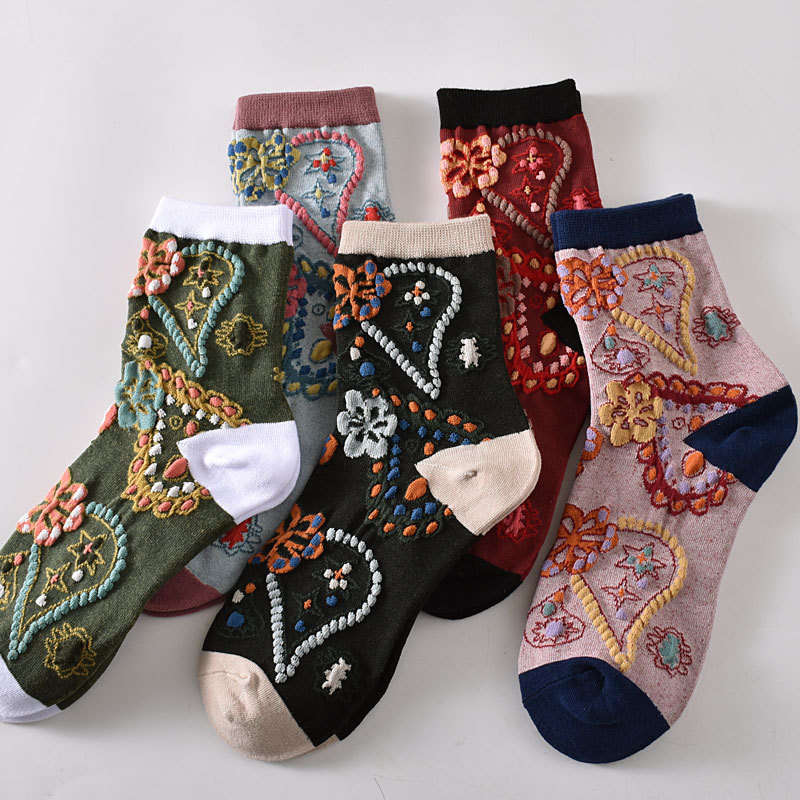 Women S Socks Color Number 5 Size Asian Onesize