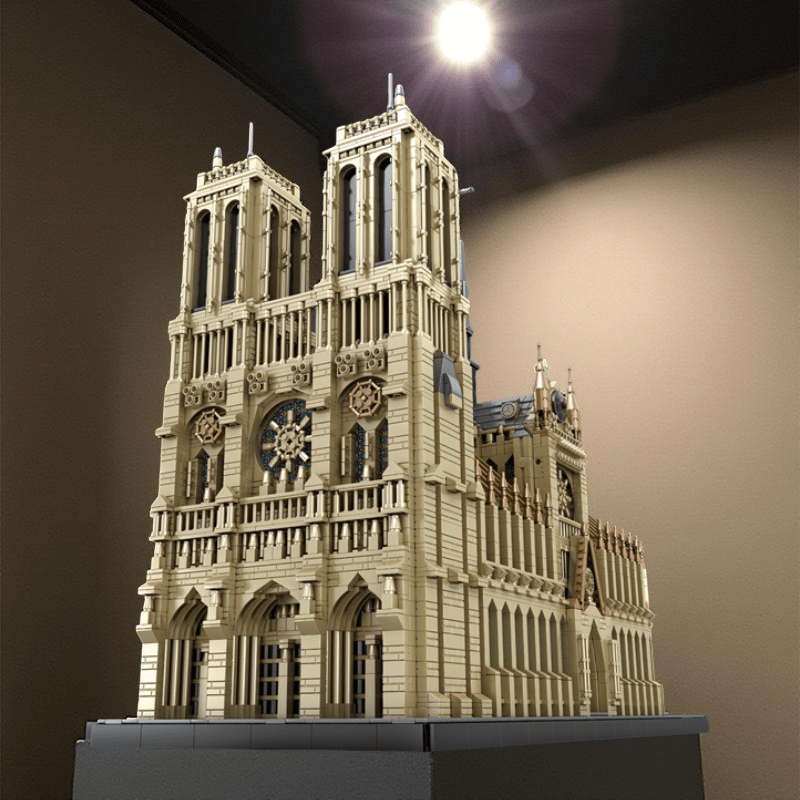3D Building Model Puzzle Set Model Zz 66016