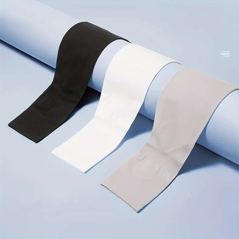 Sunscreen Sleeves Color 2Pcs Black Size One Size
