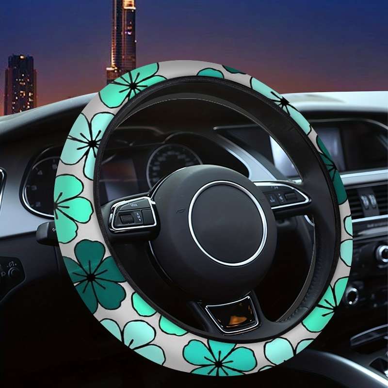 Car Steering Wheel Cover 38X38 Style Digital Printing