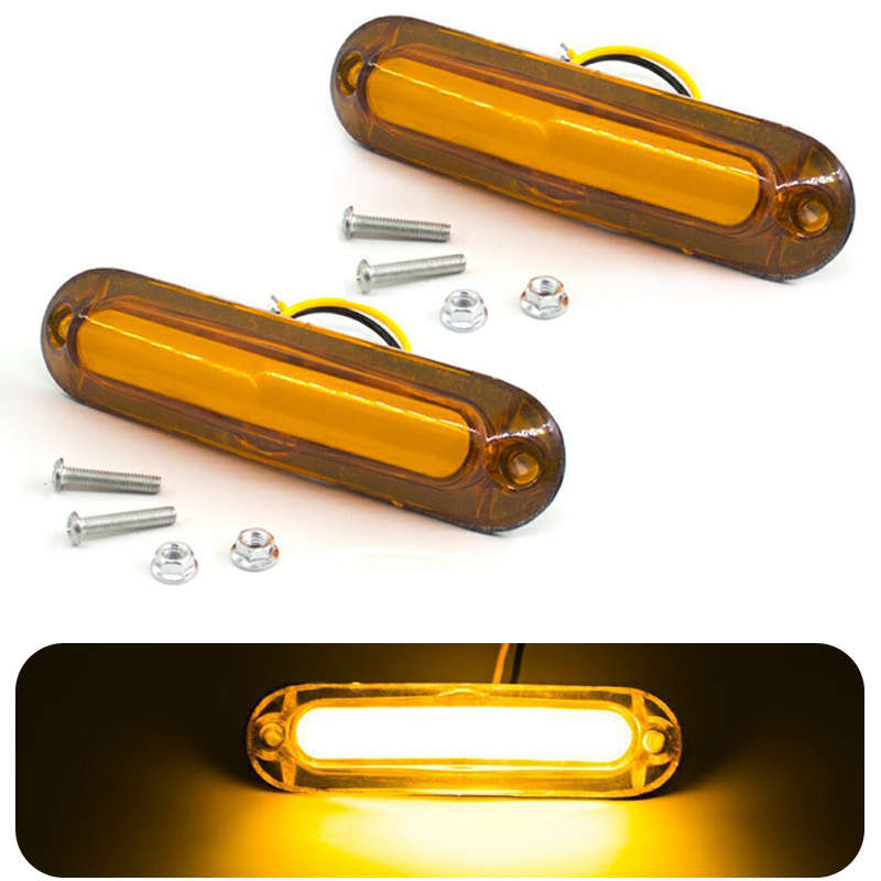 Car Lights Color 2Pcs Red
