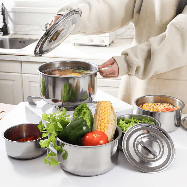 6-Piece Soup Pot Set
