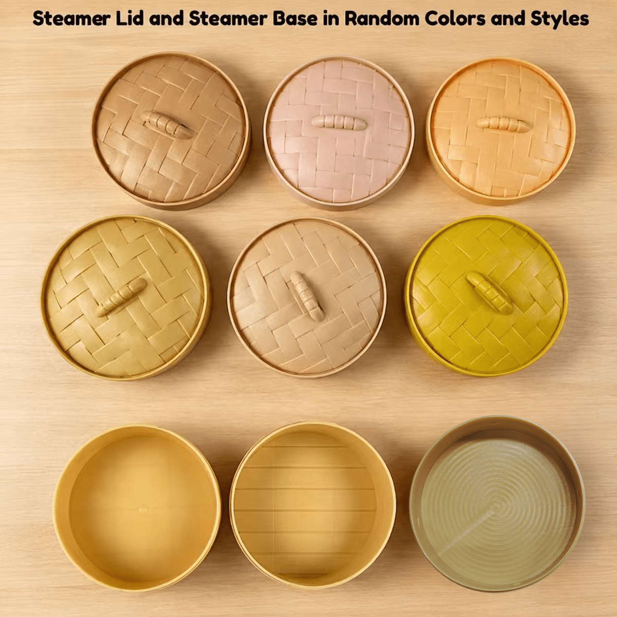 Squeezable Toys Color Random Colors Styles Style 6Pcs Set2 Buns 2 Lids 2 Bases