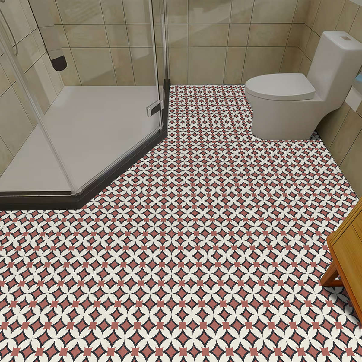 Self Adhesive Floor Stickers Ds20 1259