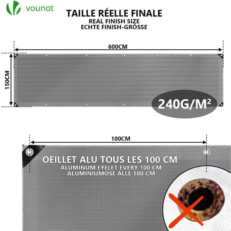 Waterproof Cloth Color 1.5X6M