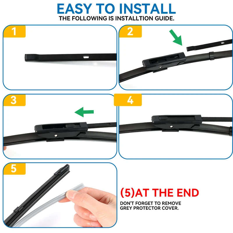 Windshield Wipers Size 76.2Cm 66.04Cm