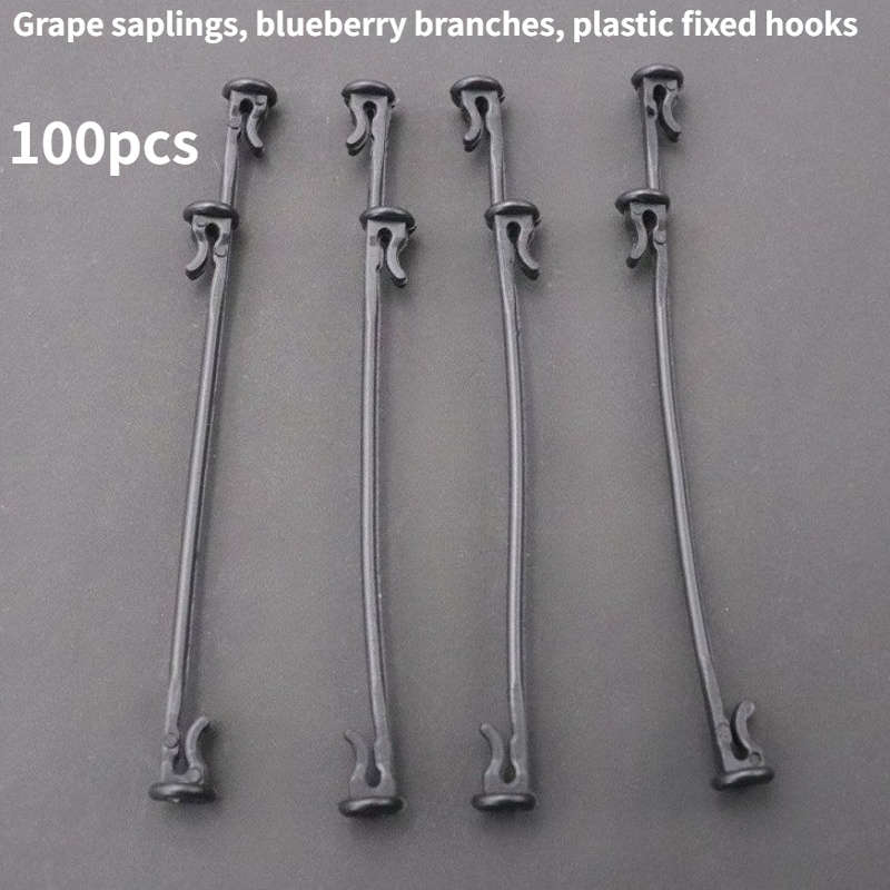 100Pcs Plastic Grape Vine Branch Hooks
