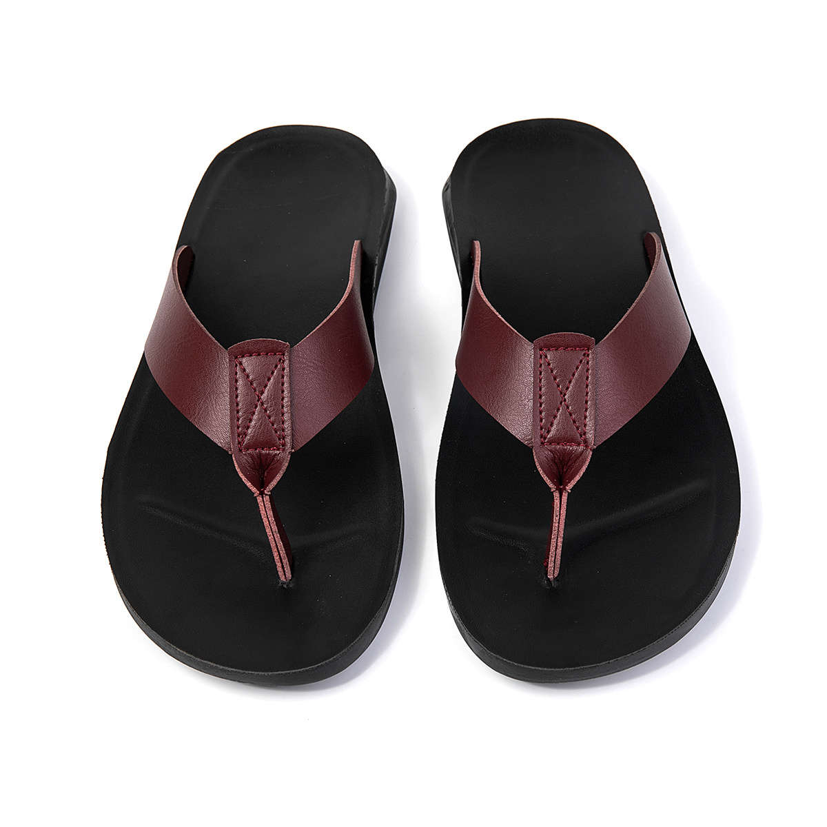Sandals Color Red Brown Size Uk 9