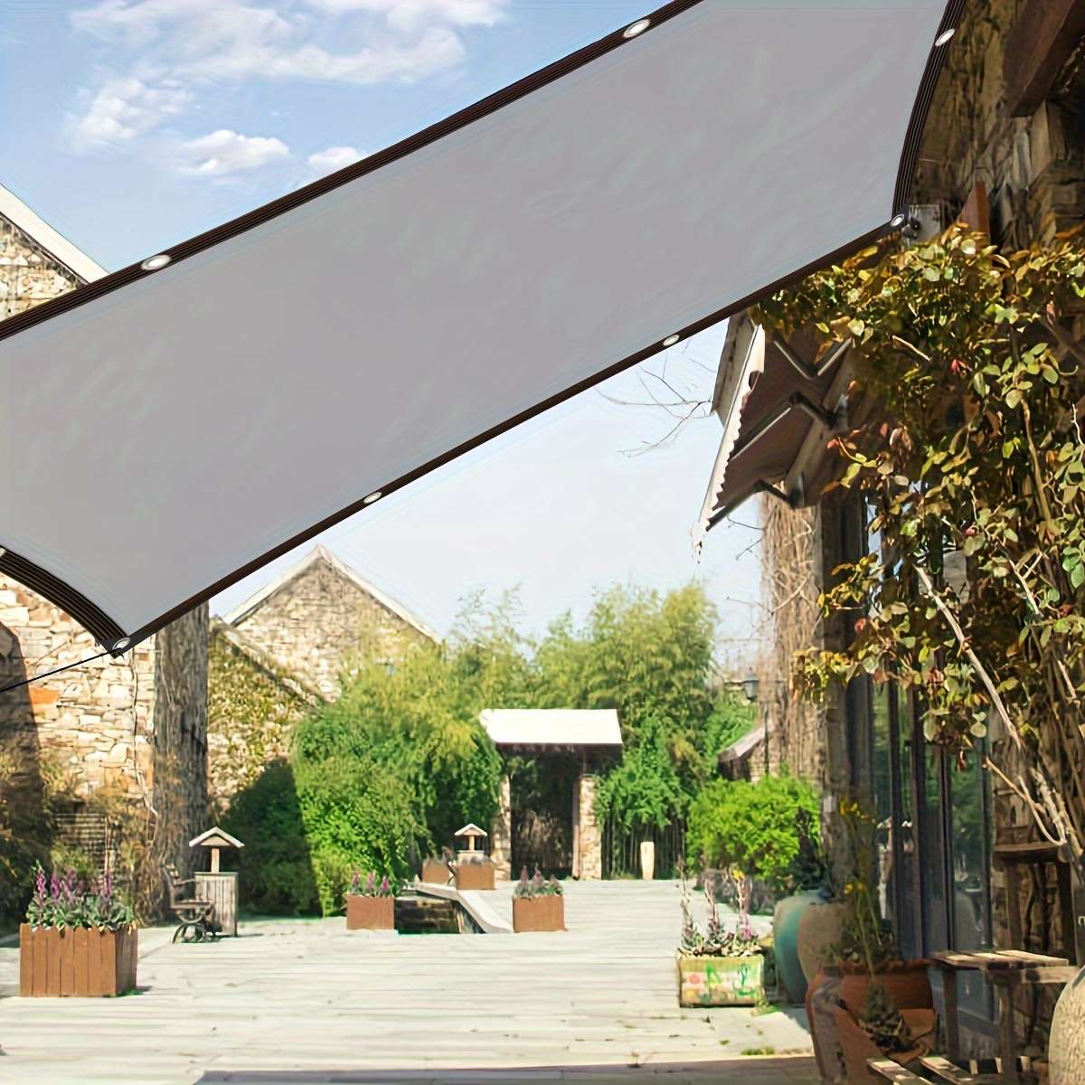 Shade Net Size Gray 78.7*78.7Inch2*2M