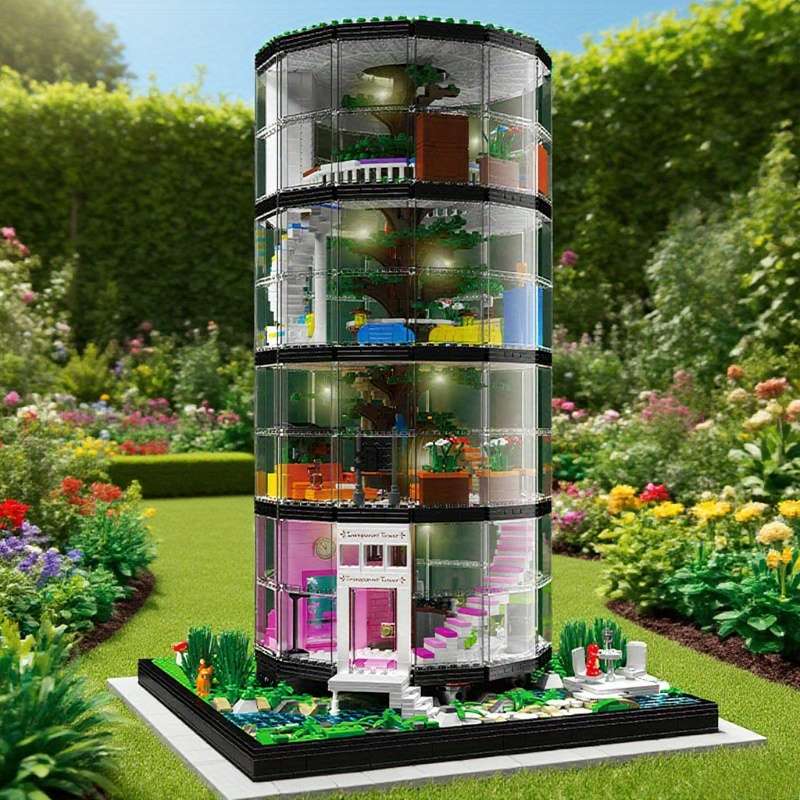 3D Building Model Puzzle Set Model Yx 16013