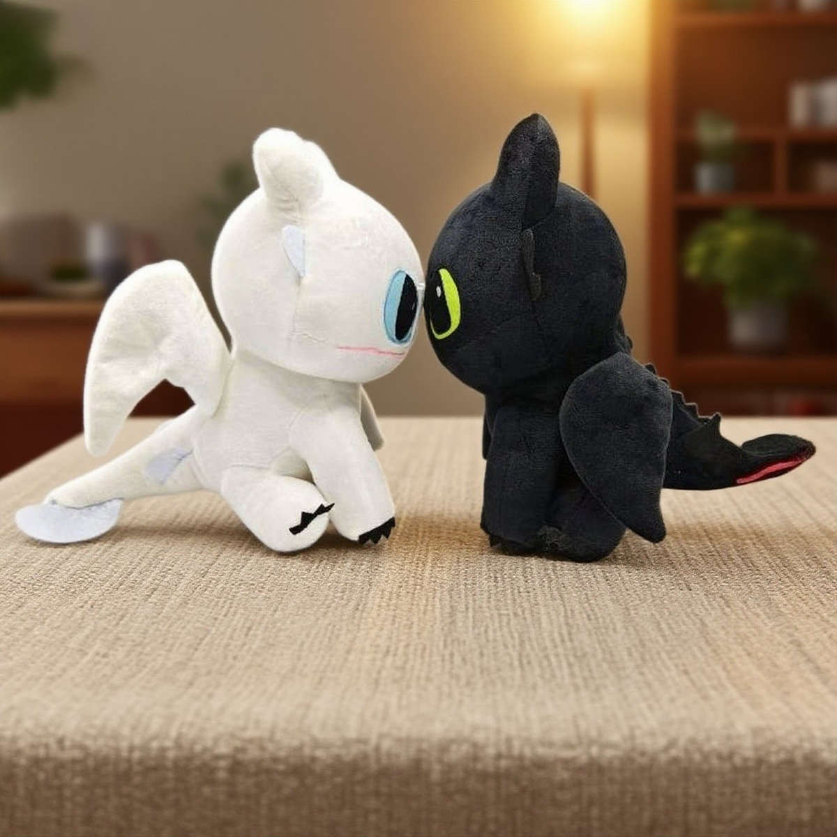 Toy Dolls Items Sitting on the Black Dragon