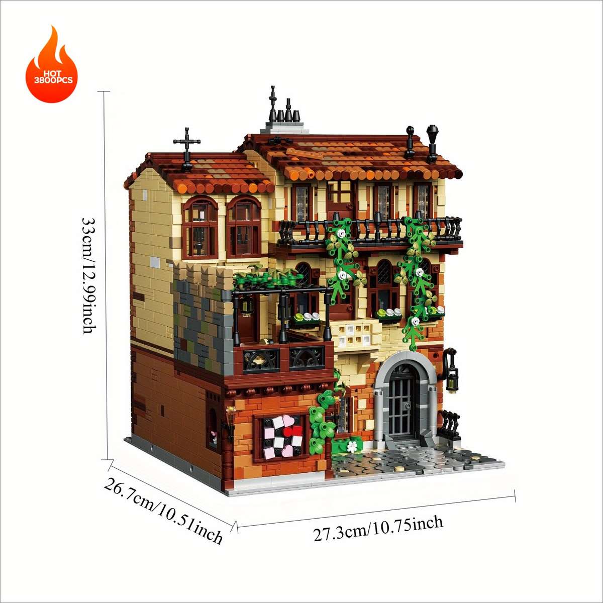 Building Toy Architectural Model Toy Set Model Zybl 36002