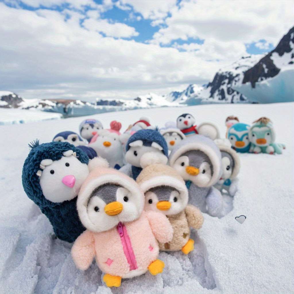 Toy Doll color 3pc Penguin