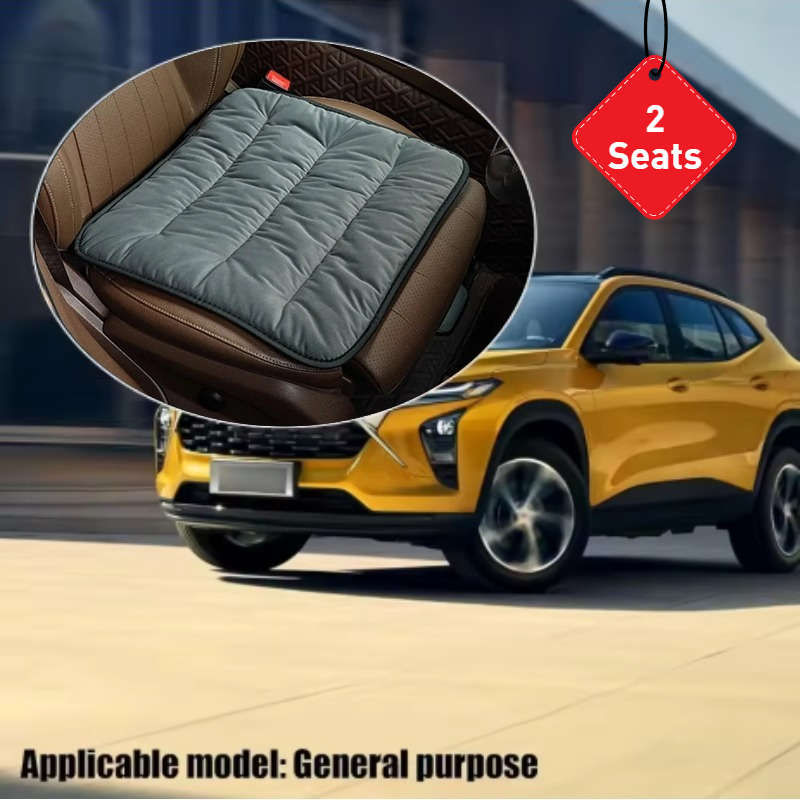 Car Seat Cushion 2Pcs Grey