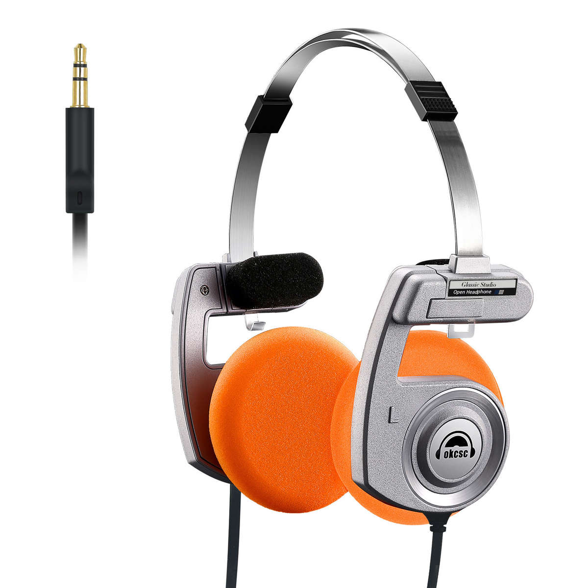 Headset Black Model With Mic
