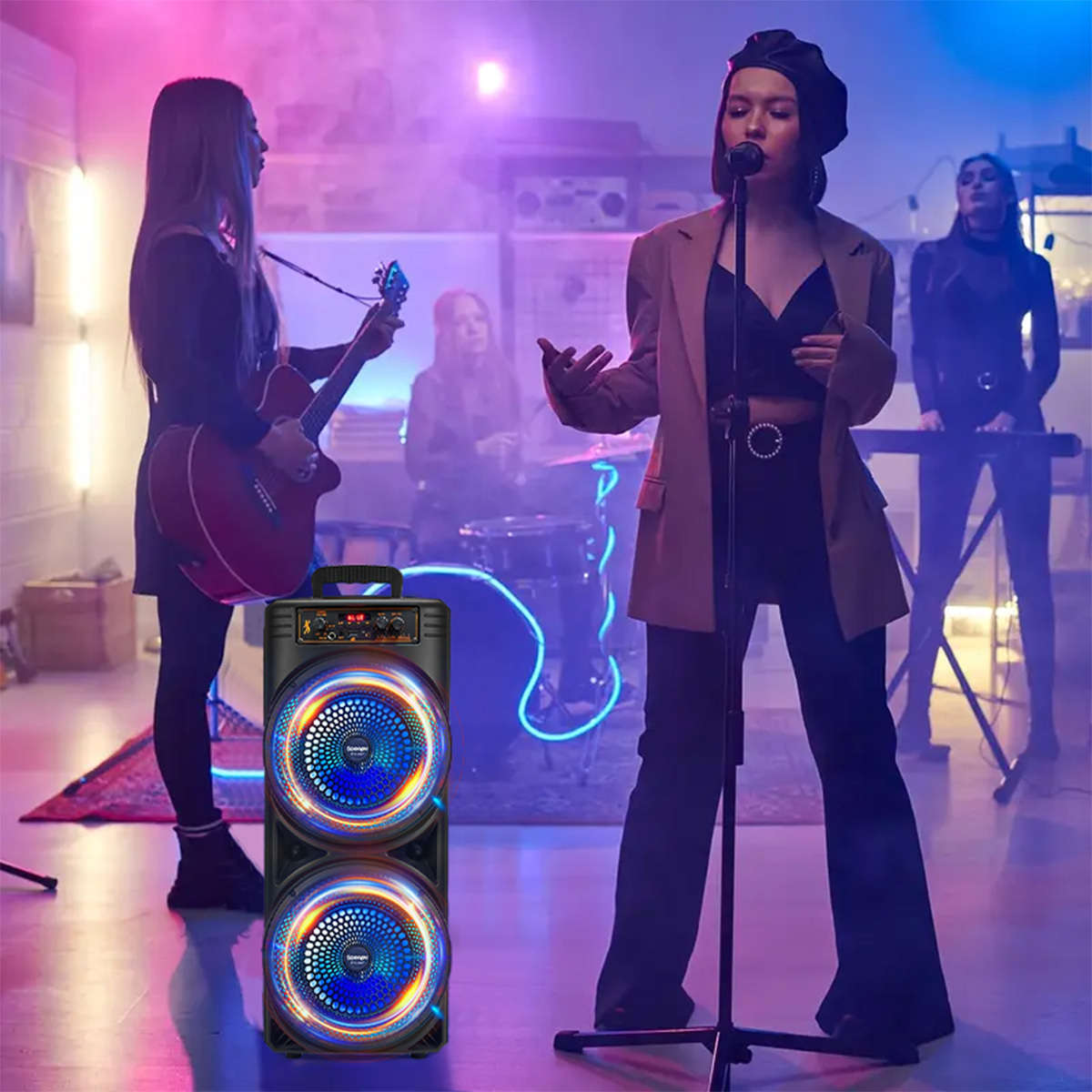 Speaker Color Black Pro