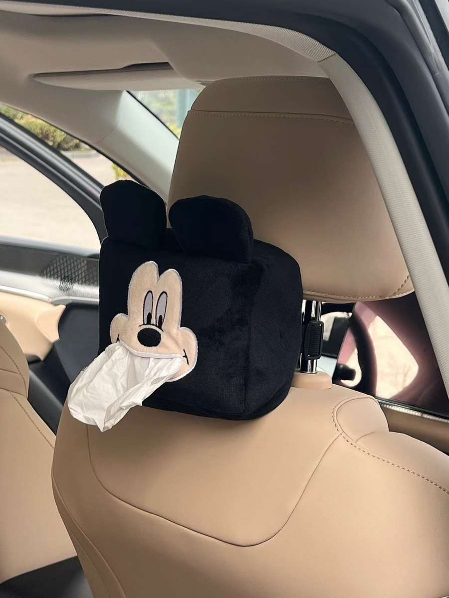 Car Tissue Box Color Mickey
