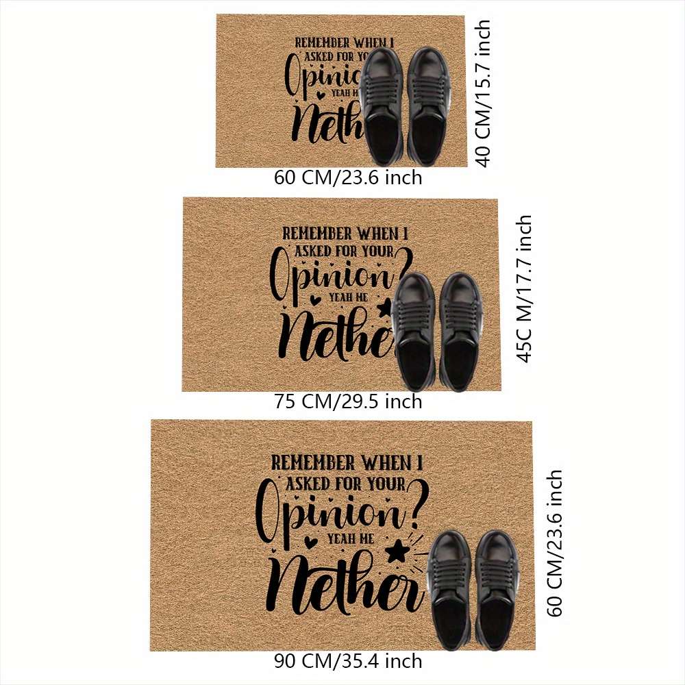 Floor Mats Size 15.7X 40X60Cm