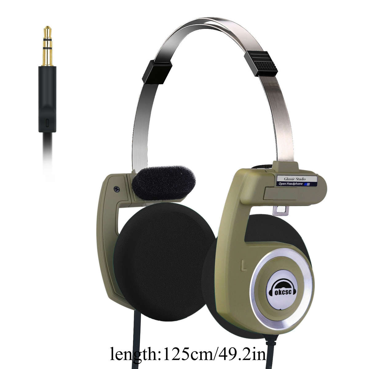 Headset Black Model With Mic