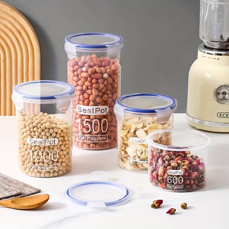 Sealed Jar Model Medium 800Ml Styletransparent And Visible