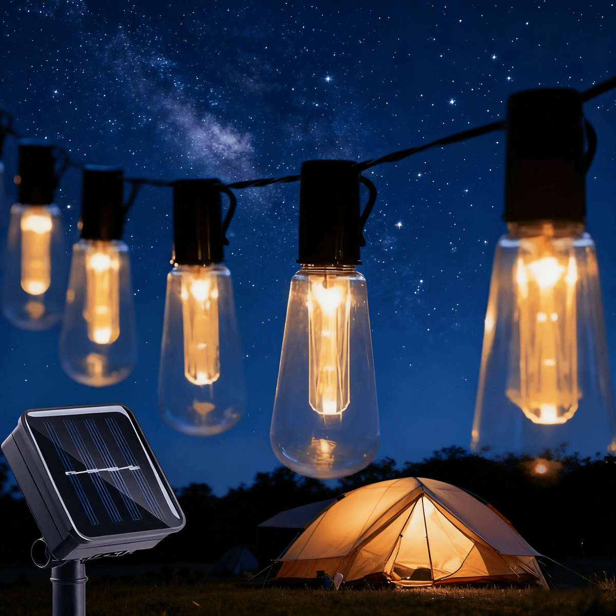 String Lights Color Warm White Size7.7M 20Leds