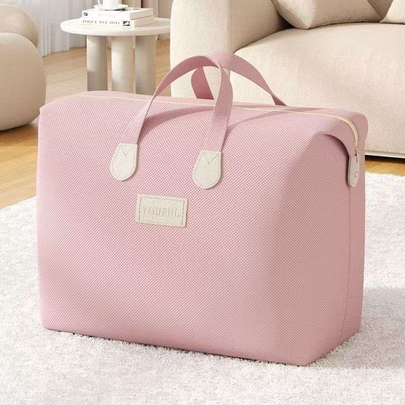 6Pcs Travel Bag Luggage Bag For Quilt Lotus Size M