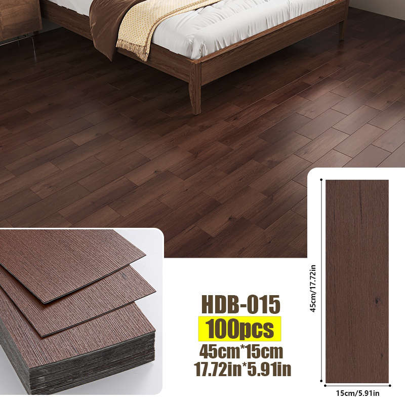 Self Adhesive Floor Stickers Hdb 013 45*15Cm 100Pcs