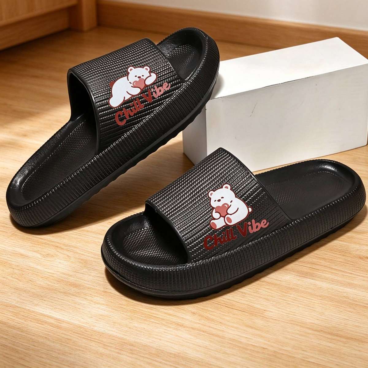 Sandals Color Black Size Uk 1.5 2