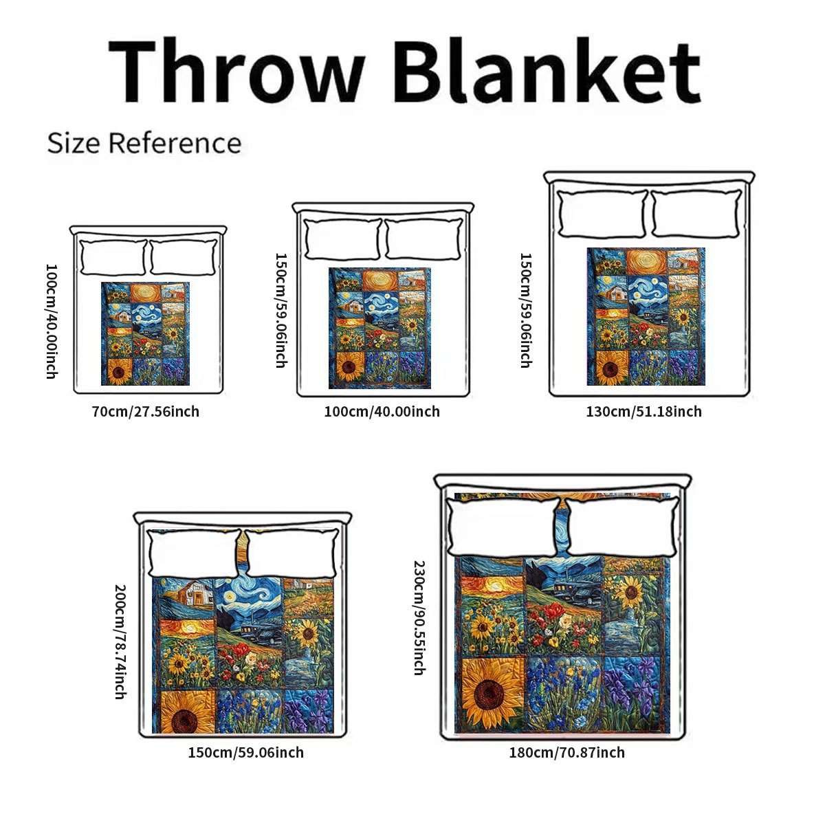 Blanket 75*100Cm