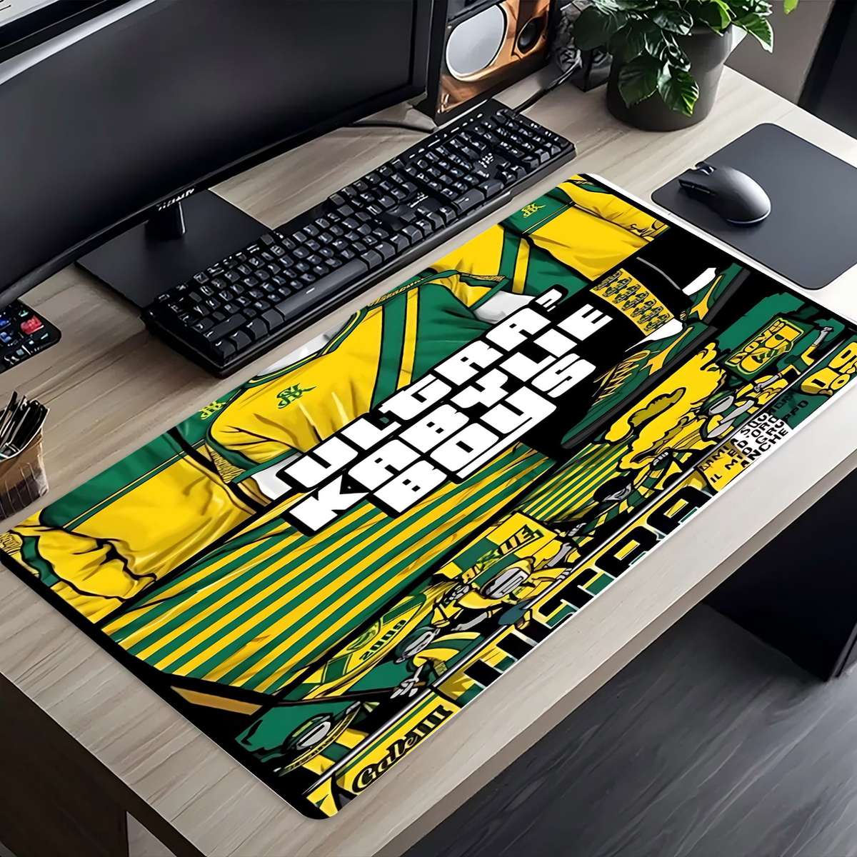 Mouse Pad Color White Size 80X30Cm