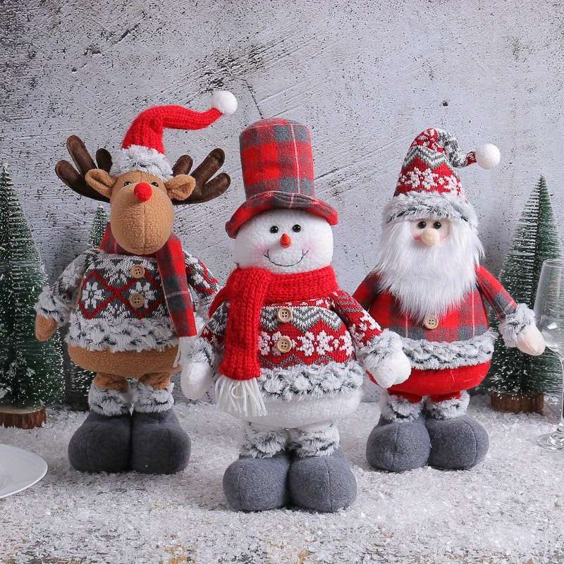 Christmas Decorations Color 3 Piece Set