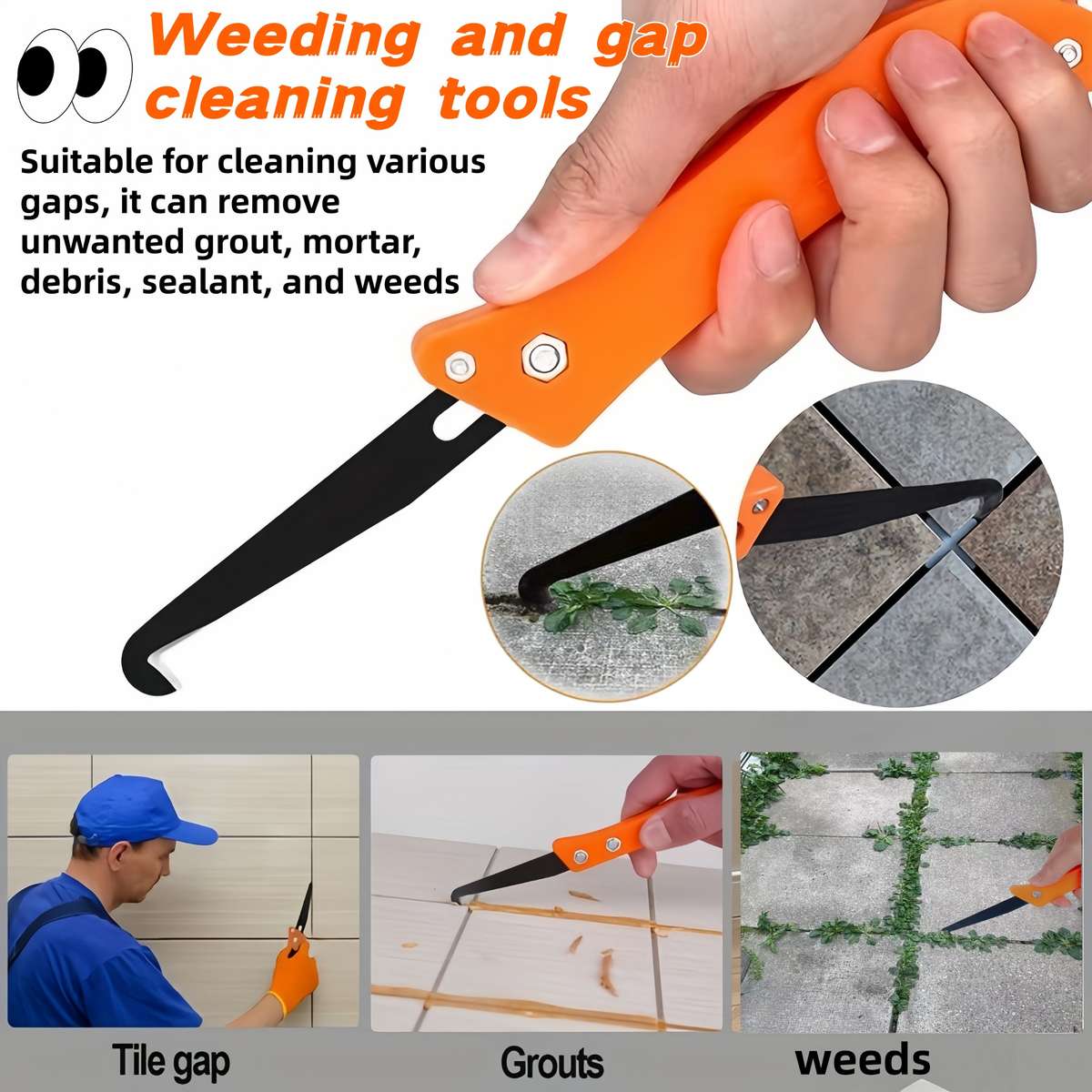 Garden Supplies Items 2Pcs Serrated Free Short Style
