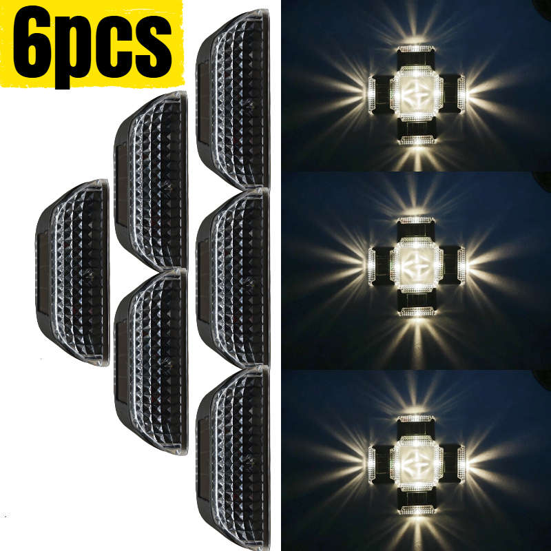 Solar Emergency Lights Color Warm Light Quantity6Pcs