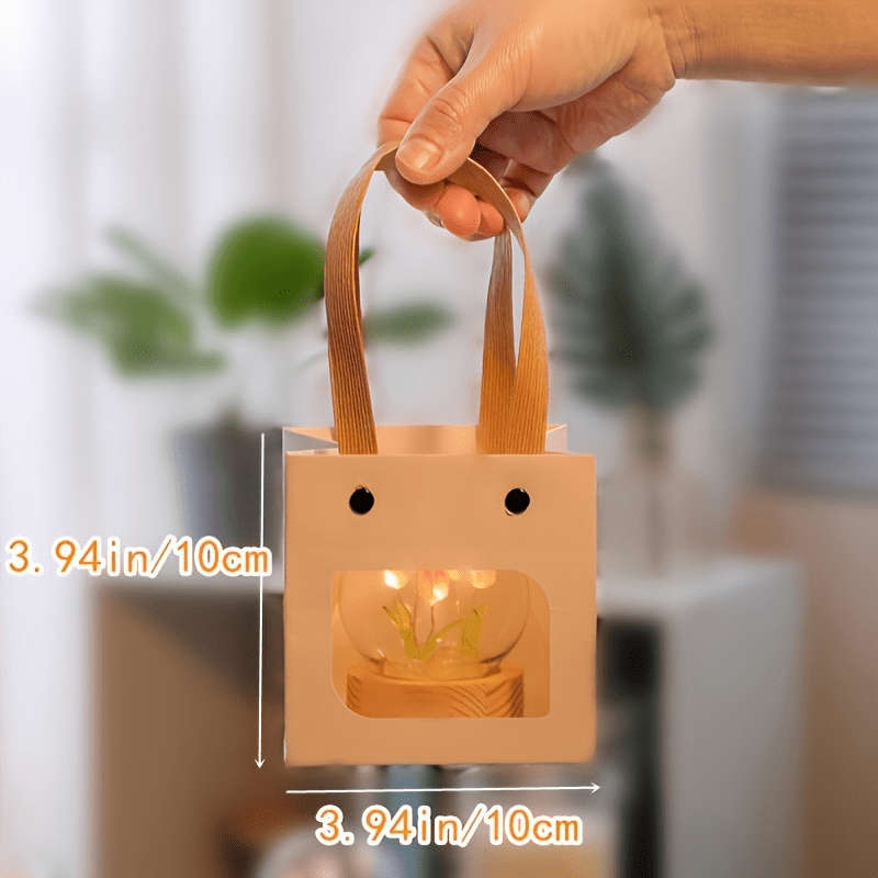 Desk Lamp Model 3 Pink Mini Tulips