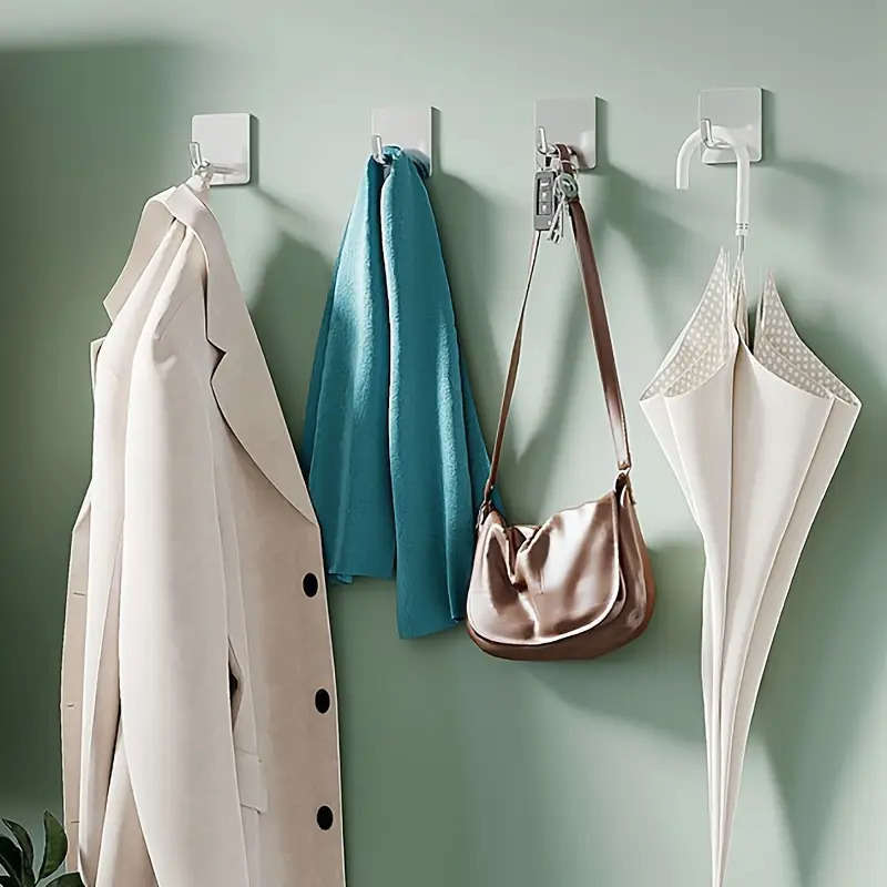 Rustproof Hooks Hooks Kitchen Hooks Adhesive Hooks Quantity 3pcs