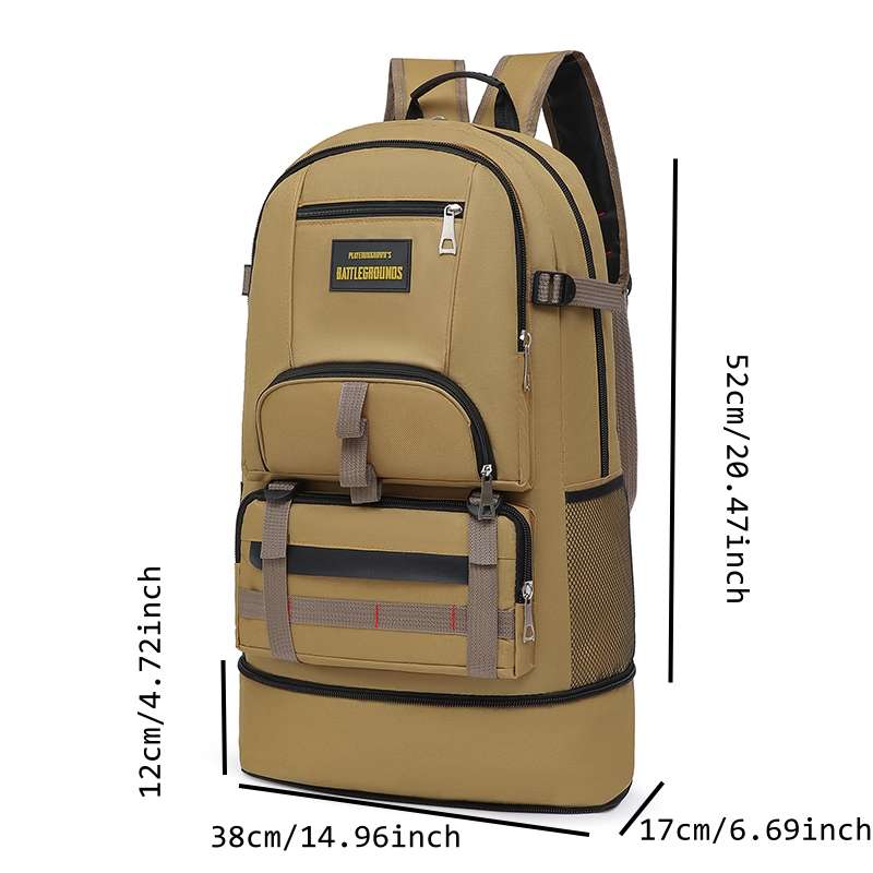Men S Backpack Khaki 1