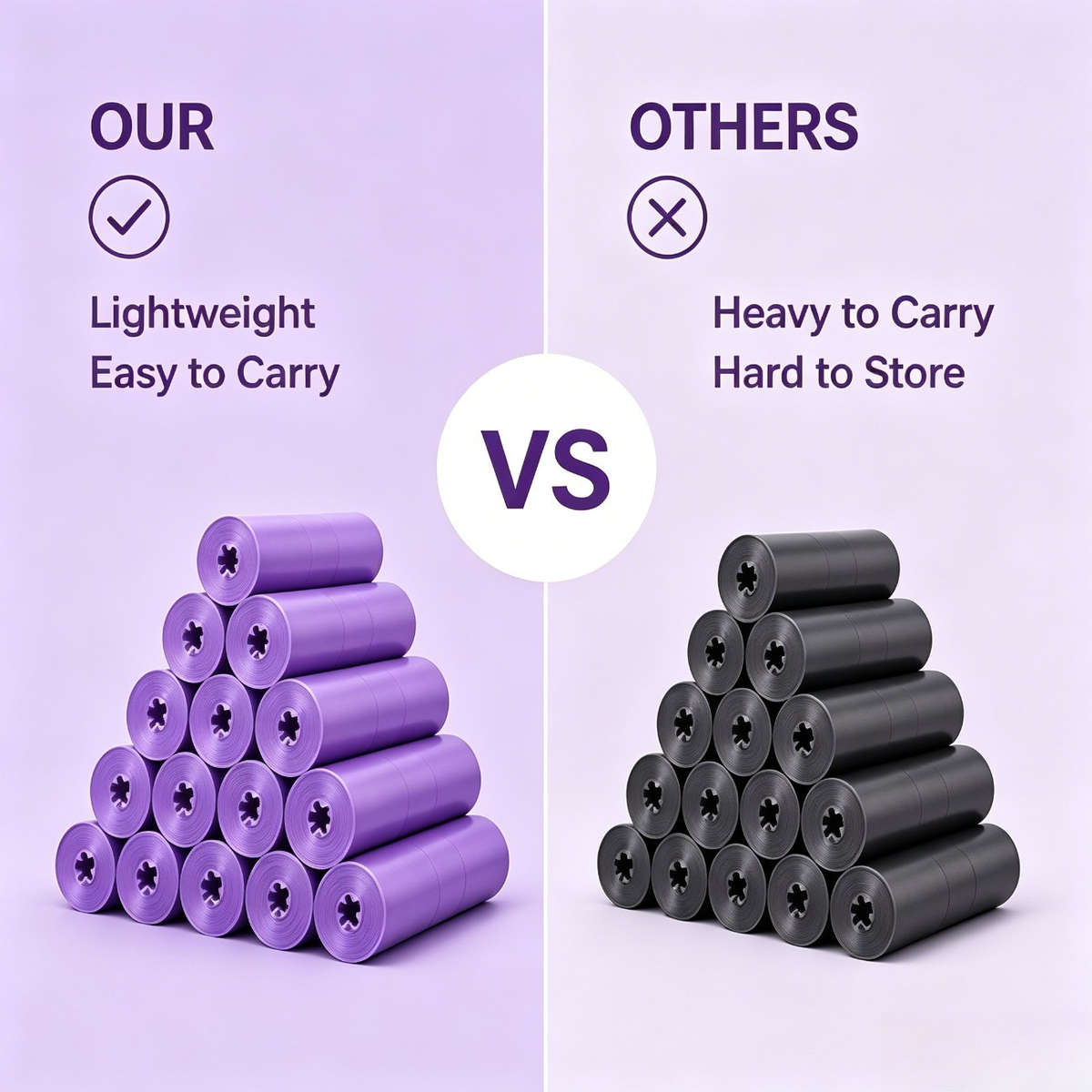 Trash Bagpurple