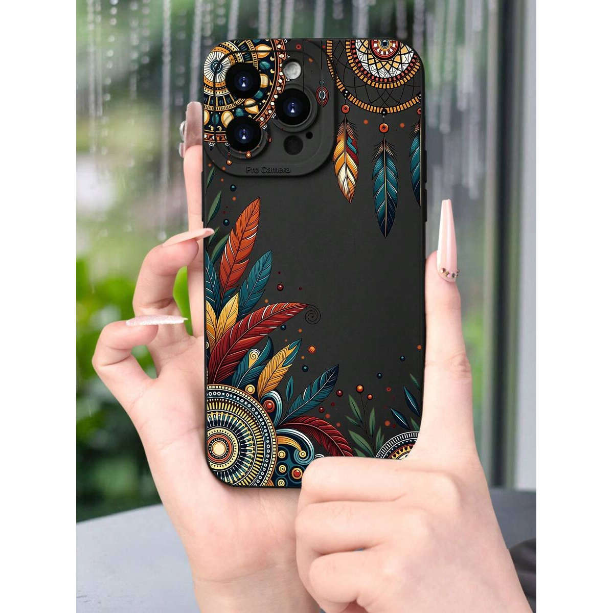 Phone Case Black Compatible Model Samsung Galaxy A24 4G