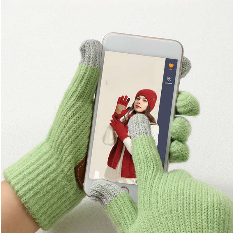 Gloves Color Orange