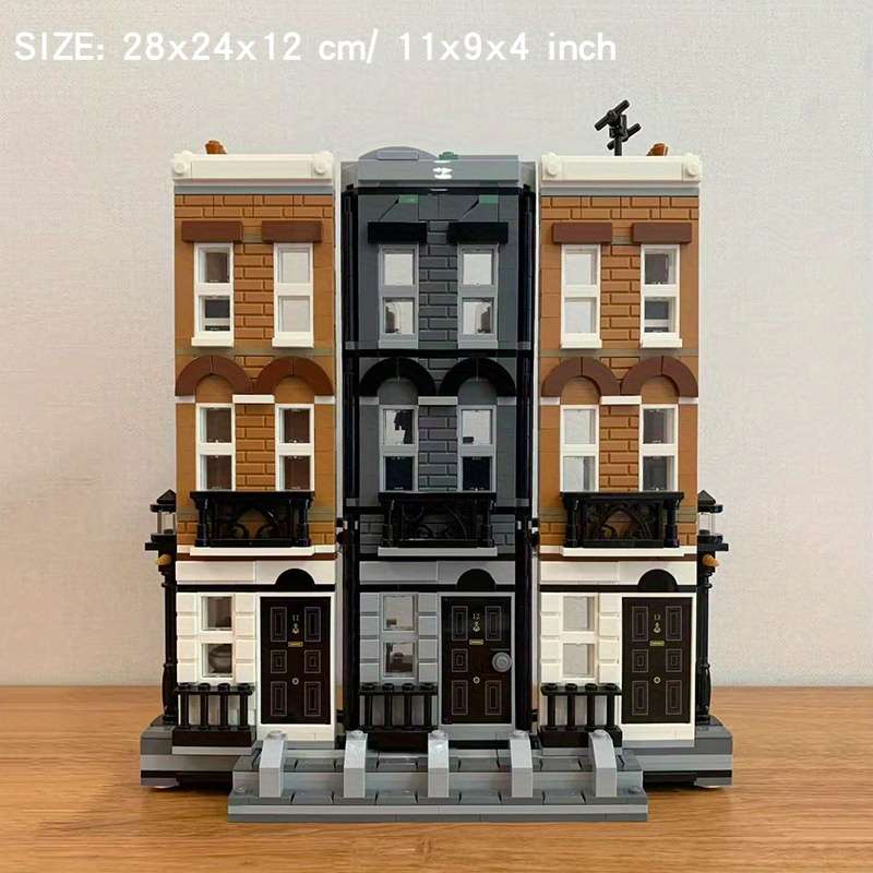 3D Building Model Puzzle Set Quantity 1083 Pcs