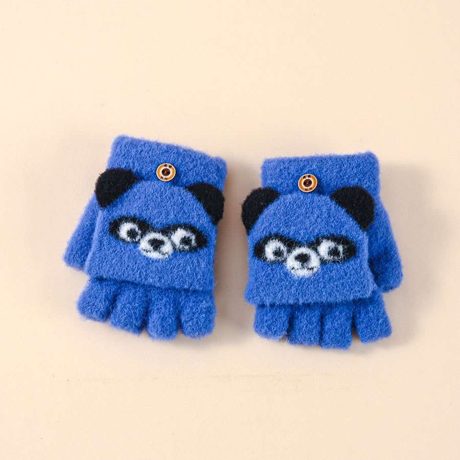 Winter Gloves Color Coffee Size 3 To 6Y