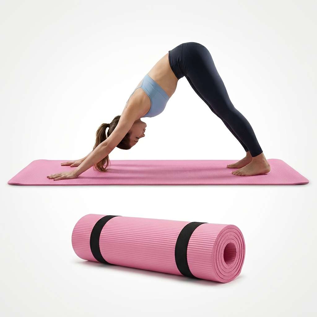 Yoga Mat Romantic Powder Thickness 1.5Cm