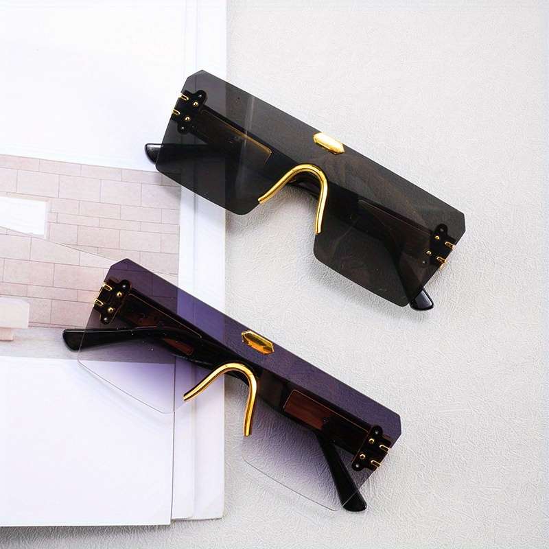 Mens Glasses Color Double Gray