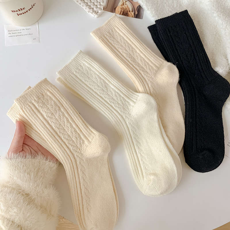 Women S Socks Color White Quantity 5 Pairs
