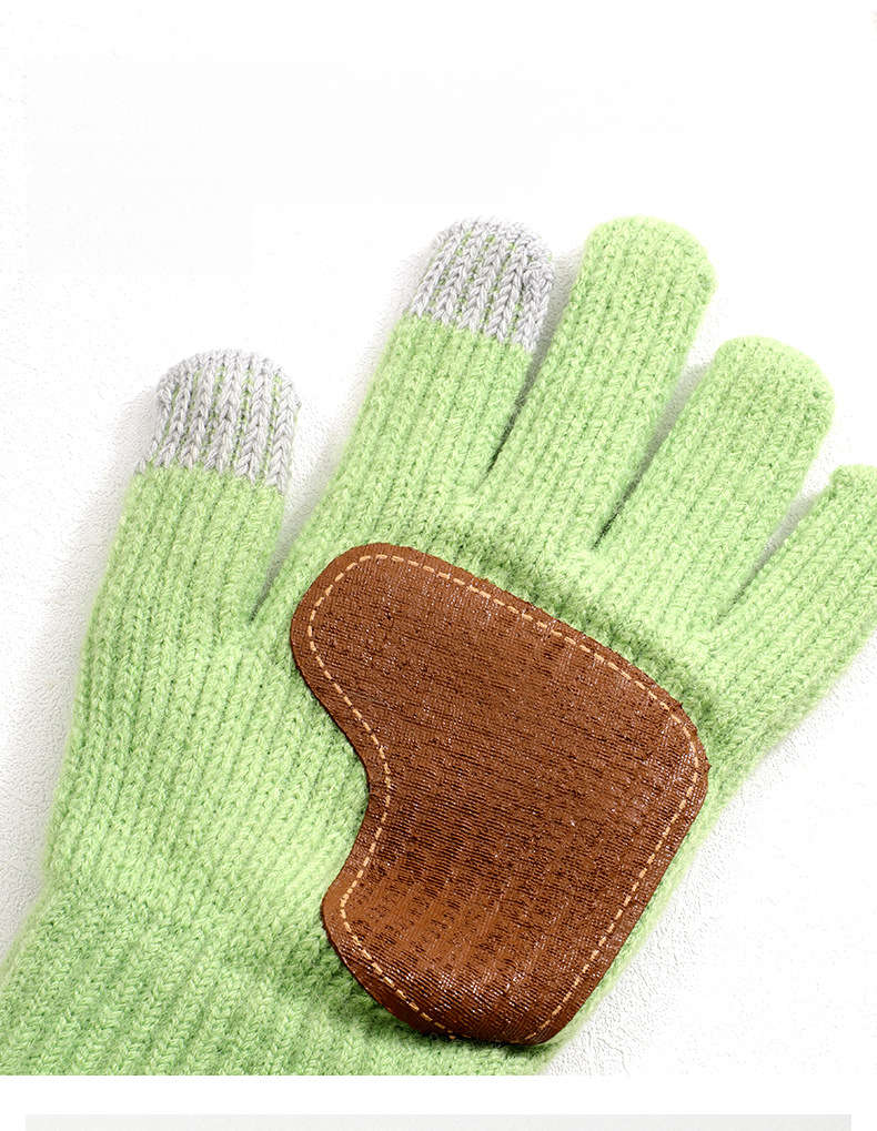 Gloves Color Orange