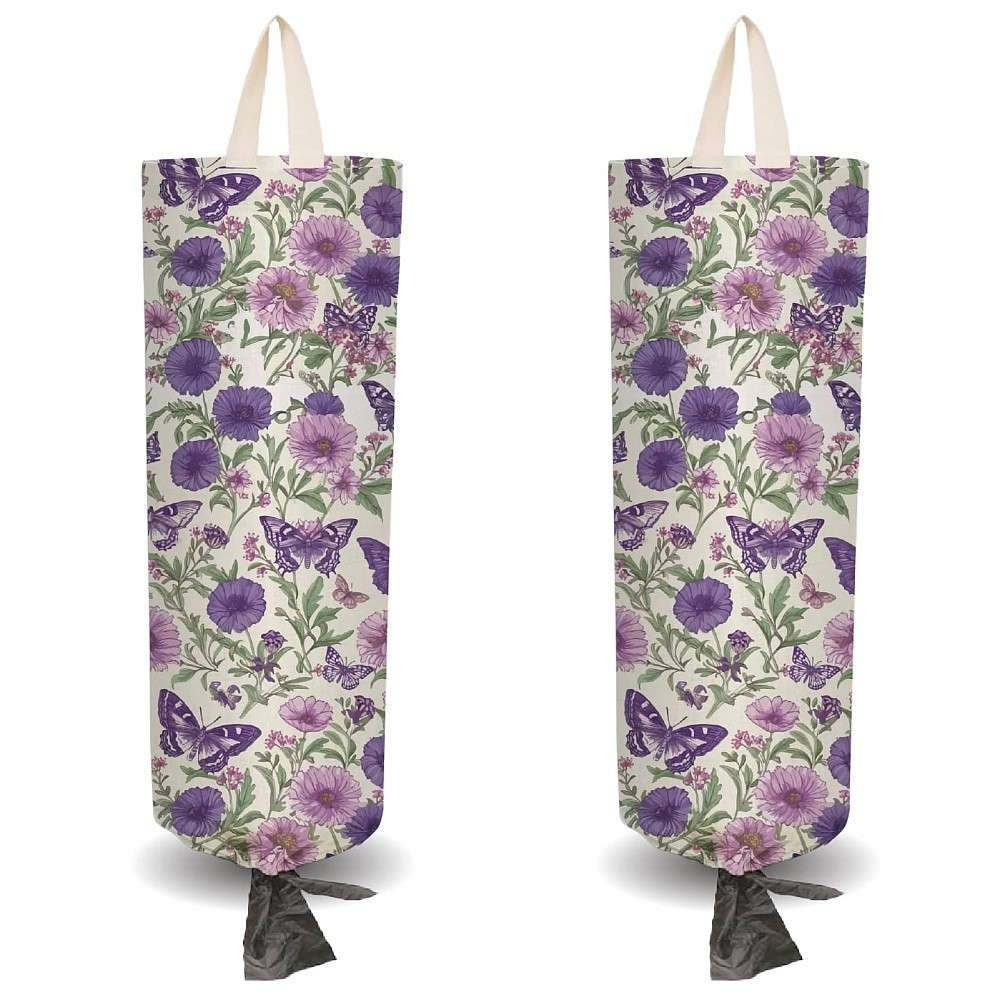 1Set Polyester Storage Bags Cloth Printed Storage Rectangle